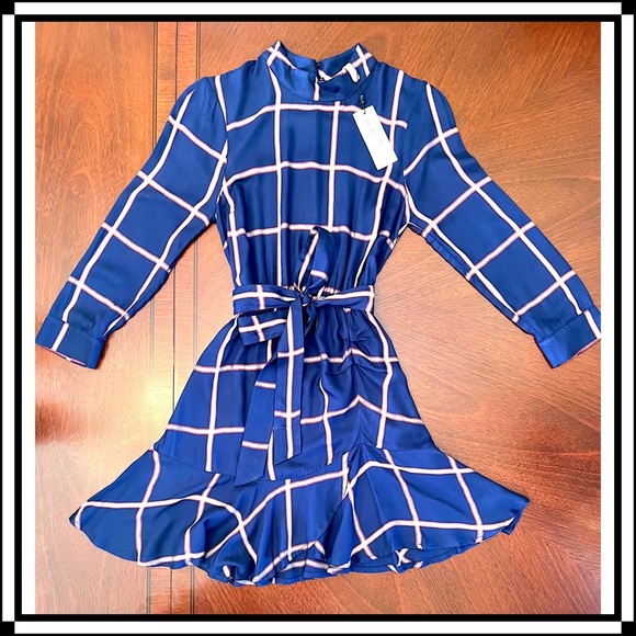 BCBG Generation Plaid Dress (NWT) - Picture 2 of 7